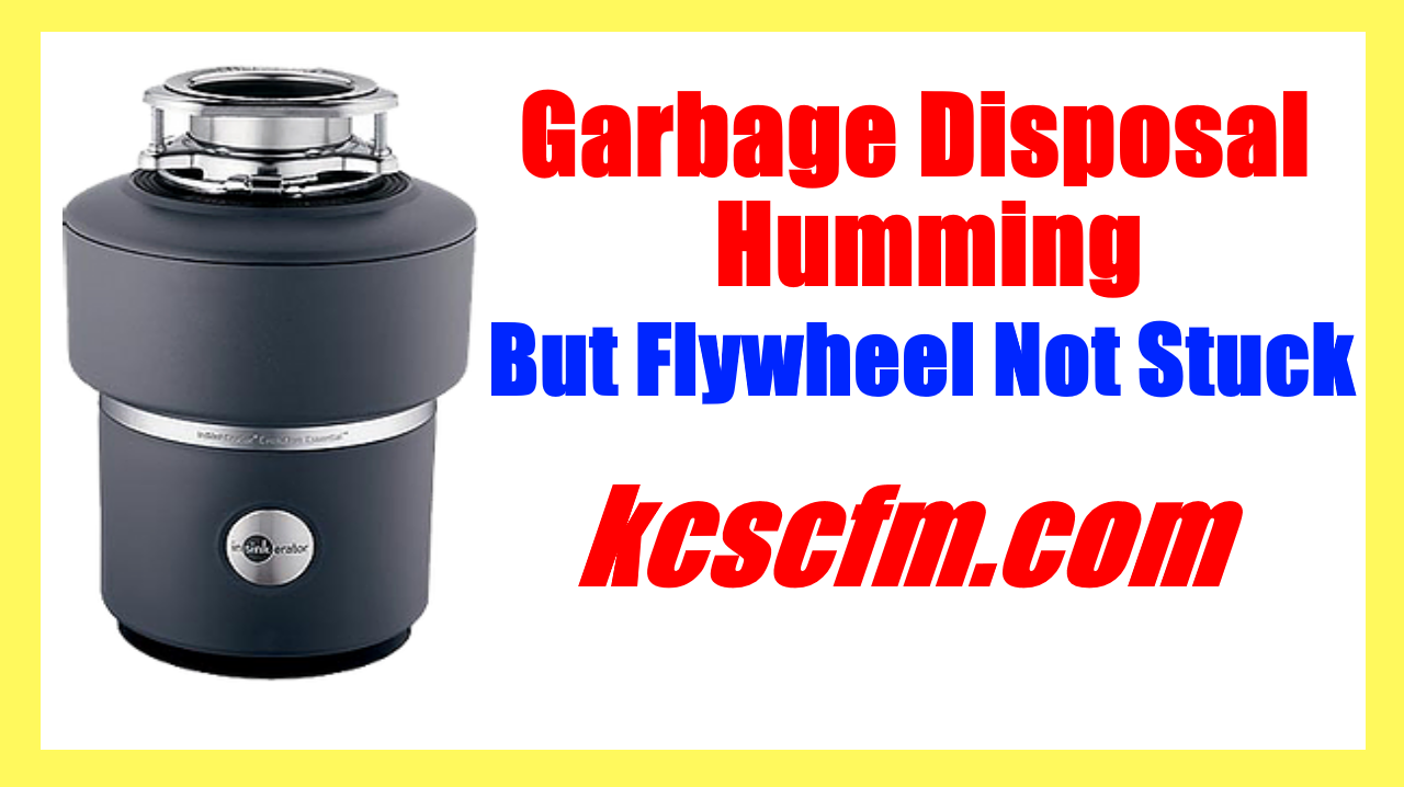 Garbage Disposal Humming But Flywheel Not Stuck
