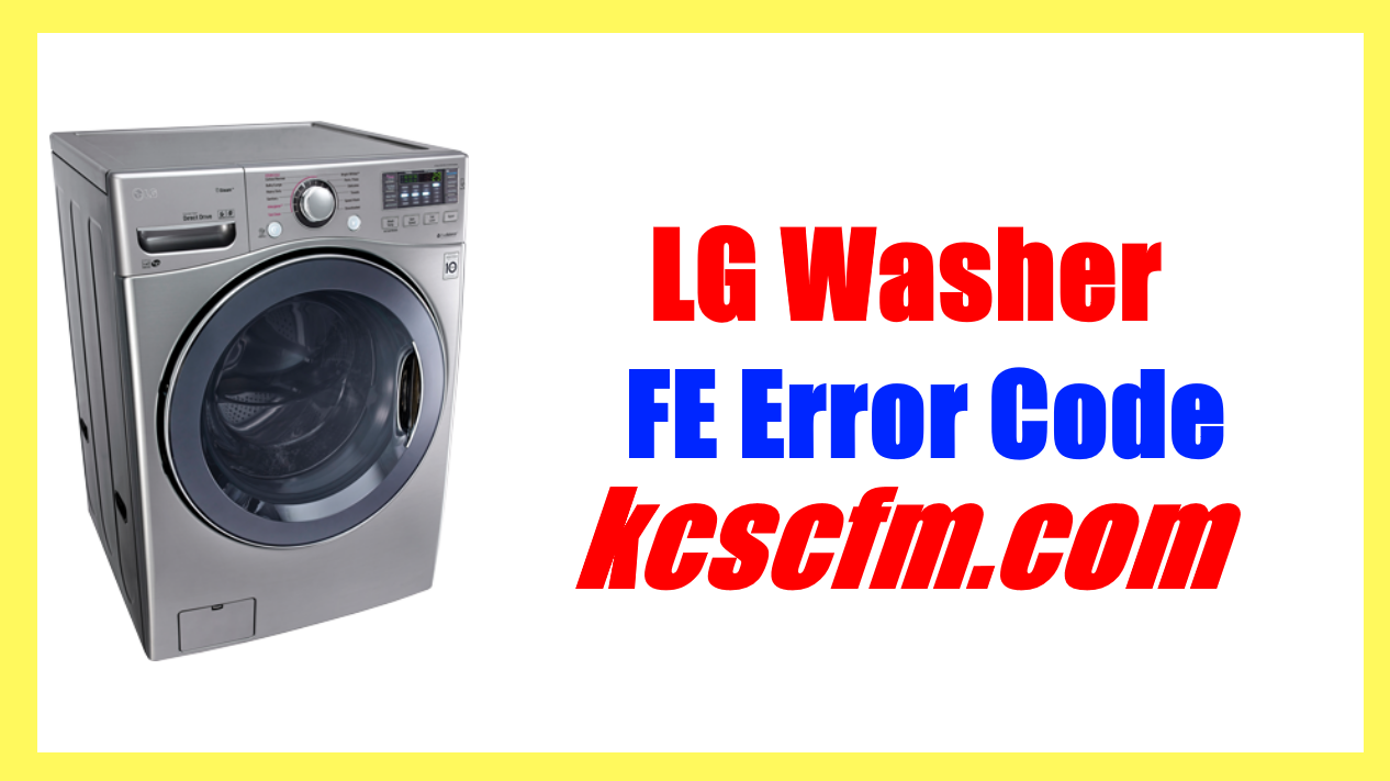 LG Washer FE Error Code