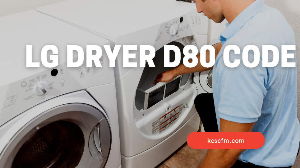 LG Dryer D80 Code