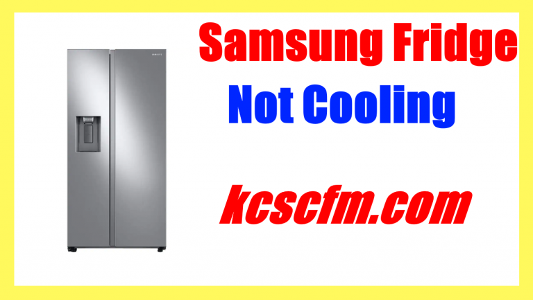 Why Is My Samsung Fridge Not Cooling? Top 7 Reasons My Fridge Is On But Not Cooling