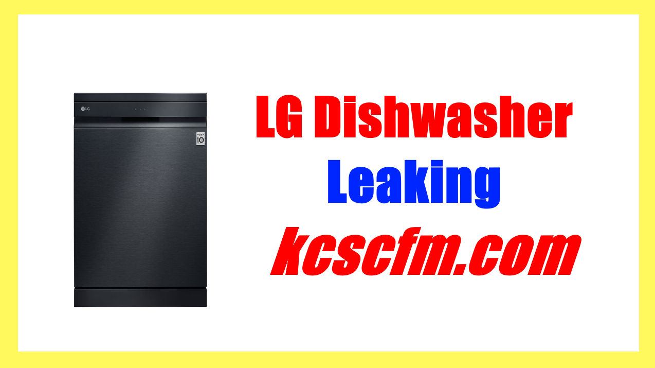 Why is My LG Dishwasher Leaking Top 8 Causes
