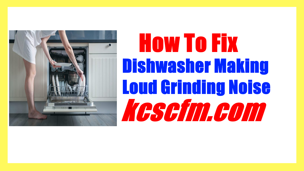 Why Is My Dishwasher Making Loud Grinding Noise? [SOLVED]