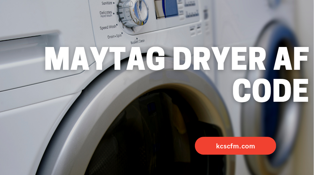 Maytag Dryer AF Code